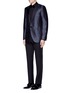 Figure View - Click To Enlarge - LANVIN - Slim fit bib front tuxedo shirt