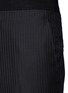 Detail View - Click To Enlarge - LANVIN - Slim fit stripe jacquard wool pants