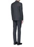 Back View - Click To Enlarge - LANVIN - 'Attitude' slim fit wool houndstooth suit