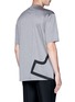 Back View - Click To Enlarge - LANVIN - 'L' macro logo print T-shirt