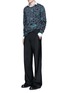 Figure View - Click To Enlarge - LANVIN - Fog jacquard wool-silk sweater