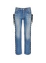 Main View - Click To Enlarge - 73115 - Rope lace-up side selvedge jeans
