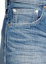 Detail View - Click To Enlarge - 73115 - Petersham ribbon bow cuff selvedge jeans