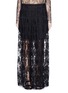 Main View - Click To Enlarge - CHLOÉ - Pleat lace maxi skirt