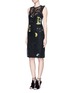 Figure View - Click To Enlarge - EMILIO PUCCI - Tourist embroidery silk organza dress