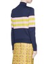 Back View - Click To Enlarge - EMILIO PUCCI - Logo appliqué high neck sweater