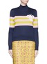Main View - Click To Enlarge - EMILIO PUCCI - Logo appliqué high neck sweater