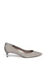 Main View - Click To Enlarge - SAM EDELMAN - 'Laura' leather trim suede pumps