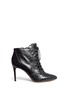 Main View - Click To Enlarge - ALEXANDRE BIRMAN - 'Mally' python leather stiletto boots