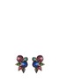 Main View - Click To Enlarge - ERICKSON BEAMON - 'Hyperdrive' small Swarovski crystal cluster earrings