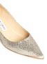 Detail View - Click To Enlarge - JIMMY CHOO - Aza' lamé glitter pumps