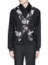 Main View - Click To Enlarge - ALEXANDER MCQUEEN - Cross floral jacquard blouson jacket