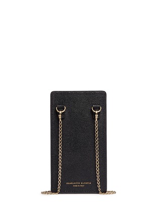 Back View - Click To Enlarge - CHARLOTTE OLYMPIA - 'Feline' leather iPhone 6 case