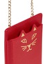 Detail View - Click To Enlarge - CHARLOTTE OLYMPIA - 'Feline' leather iPhone 6 case