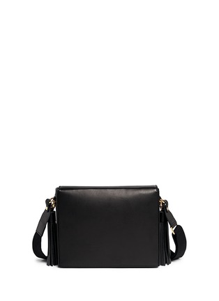 Back View - Click To Enlarge - MSGM - Structured leather satchel