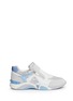 Main View - Click To Enlarge - ASH - 'Hop' glitter star trim leather sneakers