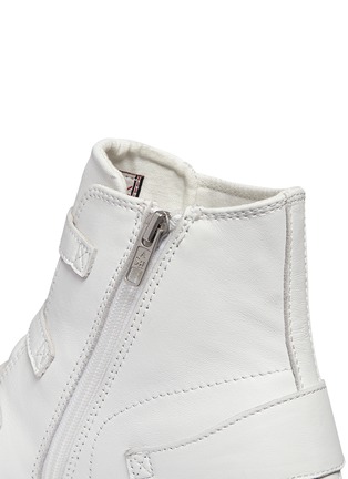 Detail View - Click To Enlarge - ASH - 'Virgin' buckle leather high top sneakers