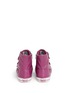 Back View - Click To Enlarge - ASH - 'Virgin' buckle leather high top sneakers