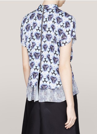 Back View - Click To Enlarge - ACNE STUDIOS - Sweet Print layered top