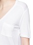 Detail View - Click To Enlarge - T BY ALEXANDER WANG - Chest pocket T-shirt