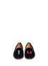 Figure View - Click To Enlarge - STUBBS & WOOTTON - 'College' velvet slip-ons