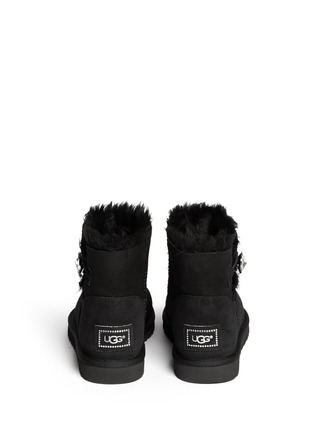 Back View - Click To Enlarge - UGG - 'Mini Bailey Button Bling' boots