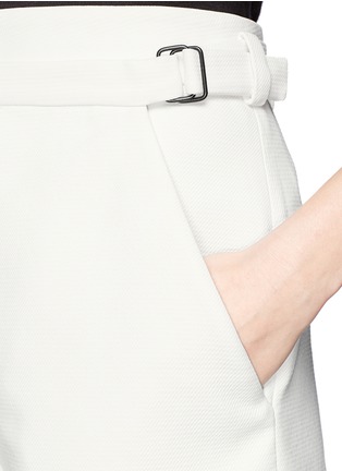 Detail View - Click To Enlarge - PROENZA SCHOULER - Wrap crepe shorts