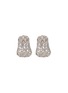 Main View - Click To Enlarge - BUCCELLATI - Diamond 18k gold stud earrings