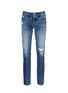 Main View - Click To Enlarge - 3X1 - 'M3' slim fit distressed jeans