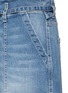 Detail View - Click To Enlarge - CURRENT/ELLIOTT - 'The Chore' belted denim shorts
