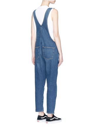 Back View - Click To Enlarge - CURRENT/ELLIOTT - 'The Ranchhand' denim overalls