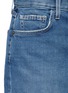 Detail View - Click To Enlarge - CURRENT/ELLIOTT - 'The Mini Cut-Off' denim skirt