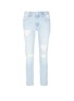 Main View - Click To Enlarge - CURRENT/ELLIOTT - 'The Fling' distressed jeans