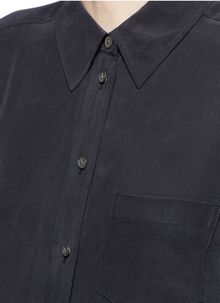 Detail View - Click To Enlarge - EQUIPMENT - 'Brett' silk crepe maxi shirt dress