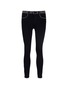 Main View - Click To Enlarge - L'AGENCE - 'Margot' stud embellished stretch skinny jeans