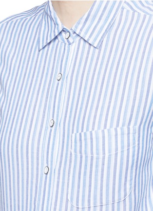 Detail View - Click To Enlarge - RAG & BONE - 'Classic' stripe cotton shirt