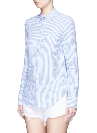Front View - Click To Enlarge - RAG & BONE - 'Classic' stripe cotton shirt