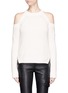 Main View - Click To Enlarge - RAG & BONE - 'Dana' cold shoulder chunky knit sweater