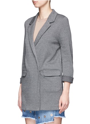 Front View - Click To Enlarge - IVY PARK - Double breasted tweed blazer