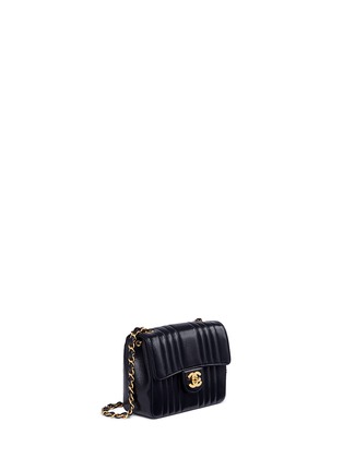 Figure View - Click To Enlarge - VINTAGE CHANEL - Mini quilted leather flap bag