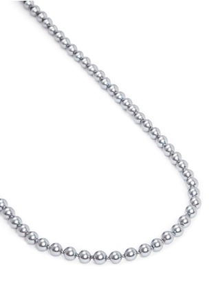 Detail View - Click To Enlarge - KENNETH JAY LANE - Glass pearl long strand necklace