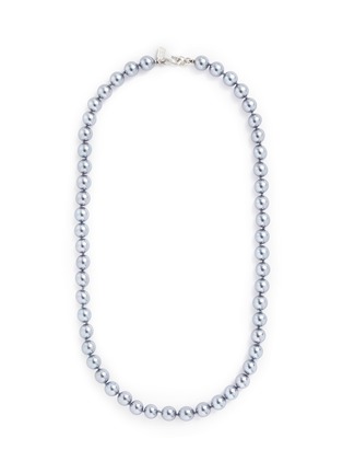 Main View - Click To Enlarge - KENNETH JAY LANE - Coated glass pearl necklace