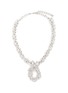 Main View - Click To Enlarge - KENNETH JAY LANE - Glass crystal flower collar necklace