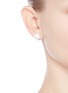 Figure View - Click To Enlarge - KENNETH JAY LANE - Glass pearl stud earrings