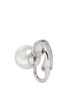 Detail View - Click To Enlarge - KENNETH JAY LANE - Small glass pearl clip earrings