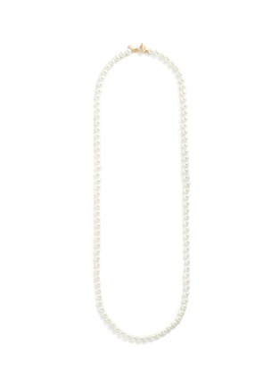 Main View - Click To Enlarge - KENNETH JAY LANE - Glass pearl long strand necklace