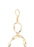 Detail View - Click To Enlarge - KENNETH JAY LANE - Swirl circle drop earrings