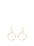 Main View - Click To Enlarge - KENNETH JAY LANE - Swirl circle drop earrings