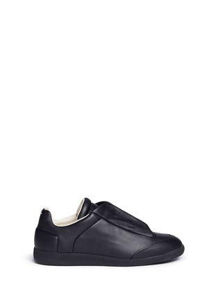 Main View - Click To Enlarge - 10673 - 'Future' calfskin leather low top sneakers