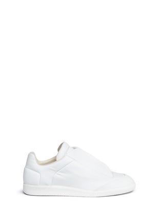 Main View - Click To Enlarge - 10673 - 'Future' calfskin leather low top sneakers